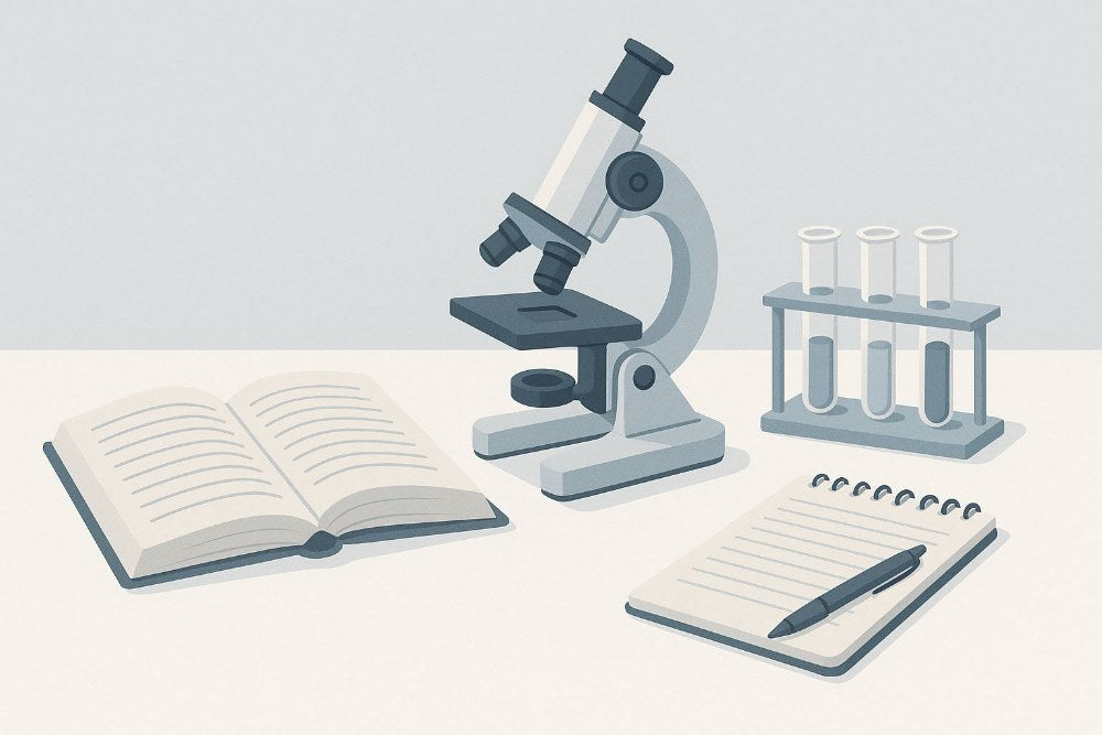 Neosino Wissenschaft & Studien – Banner zur Seite mit Informationen zu Forschung und Studien